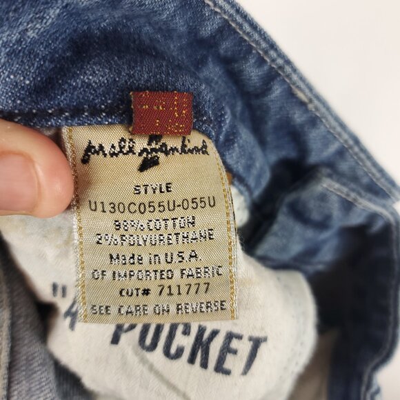 7 Jeans 7 For All Mankind Womens Blue Wash A Pocket Boot Cut Jeans Sz 27 - Picture 15 of 16